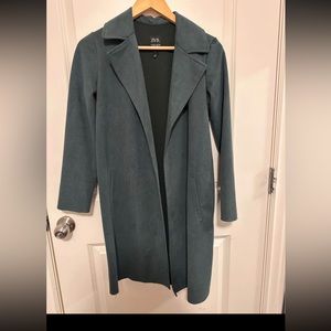 Zara faux suede coat